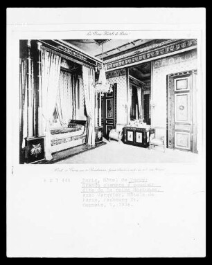 Schlafzimmer der Königin Hortense