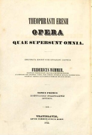 Historia plantarum