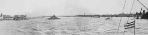 Zerstörte Brücken am Rhein
