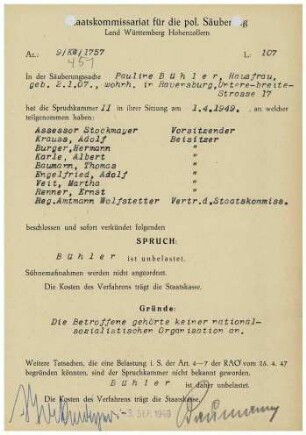 Bühler, Pauline