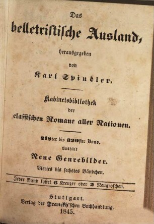 Neue Genrebilder aus dem Alltagsleben, 4/6