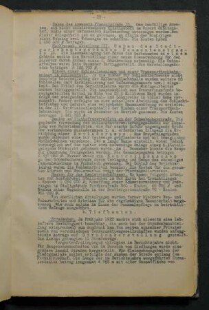 b. Tiefbauten.
