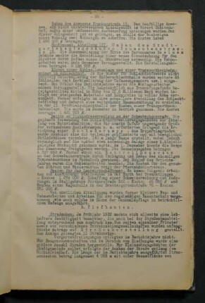 b. Tiefbauten.
