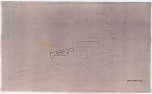 Reichsluftfahrtministerium, Berlin: Lageplan [1:250] (vorhandene Bebauung)