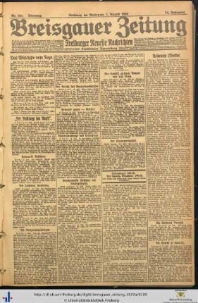 Nr. 204-234 (August 1922)