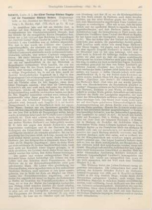 485-488 [Rezension] Schmitt, Ludwig , Der Kölner Theologe Nikolaus Stagefyr und der Franziskaner Nikolaus Herborn