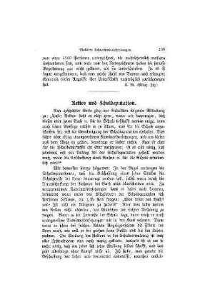 Rektor und Schuldeputation