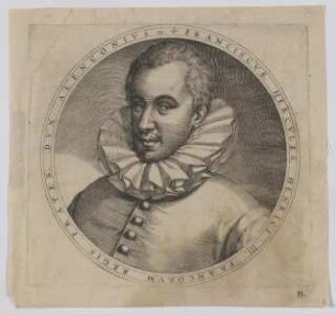 Bildnis des Franciscvs Hercvles Alenconivs