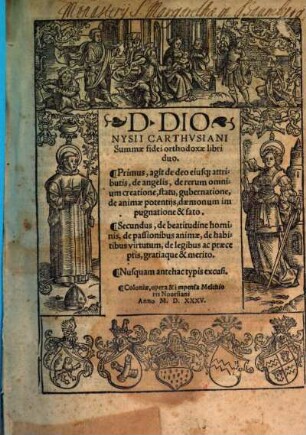Summa fidei Orthodoxae