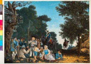 Vorposten österreichischer Husaren
