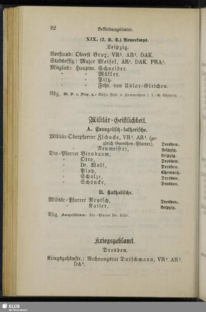 Militär-Geistlichkeit