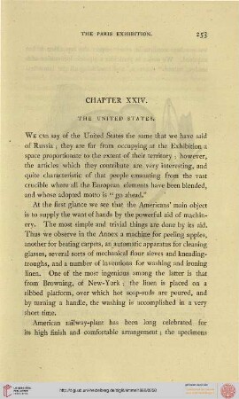 XXIV. The United States