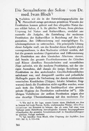 Die Sexualreform des Solon