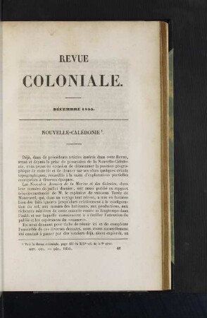 Nouvelle-Caledonie.