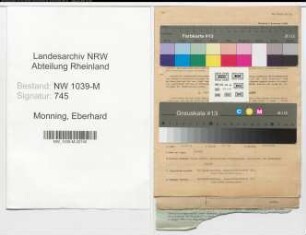 Entnazifizierung Eberhard Monning , geb. 29.06.1901 (Angestellter)