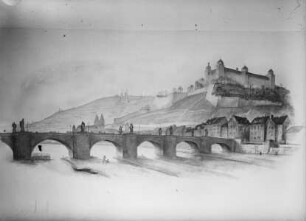 Mainbrücke und Festung