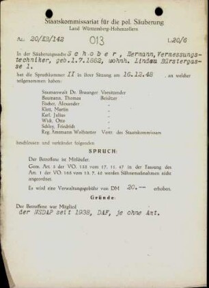 Schober, Hermann