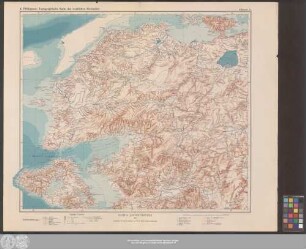 Blatt 1: Topographische Karte des westlichen Kleinasien