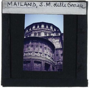 Mailand, S. Maria delle Grazie : Fassadendetail