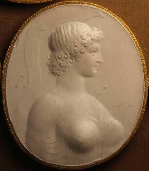 Brustbildnis der Minerva (Daktyliothek, Das Alterthum nach Lippert und Visconti)