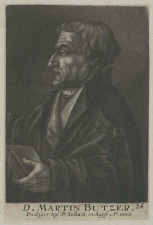 Bildnis des Martin Butzer