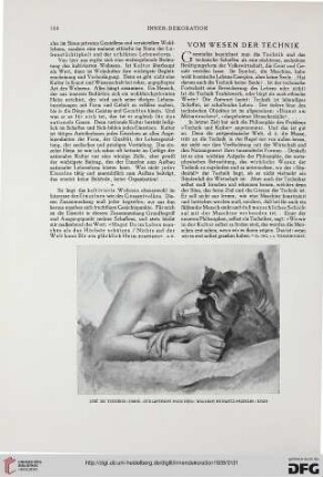 39: Vom Wesen der Technik