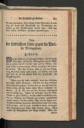 Von der senkrechten Linie gegen die Pariser Mittagslinie.