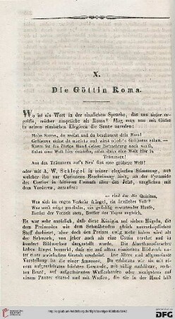 X: Die Göttin Roma