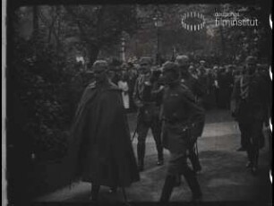 Hindenburgs 70. Geburtstag im Großen Hauptquartier (1917)