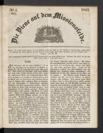 N° 4. April. 1845