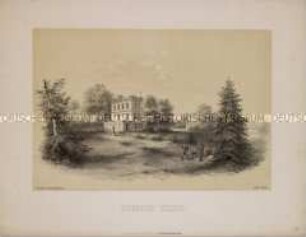 Schloss Thiais - aus "Erinnerungsblätter 1870/1871"