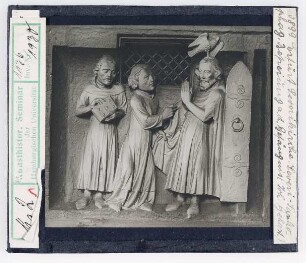 Erfurt, Severikirche: Severisarkophag, Befreiung aus dem Gefängnis (Stoedtner-Nr. 50899)