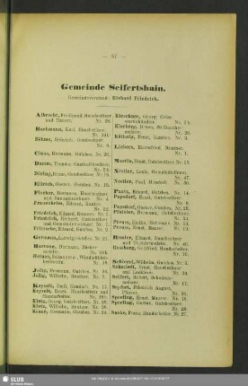 Gemeinde Seifertshain