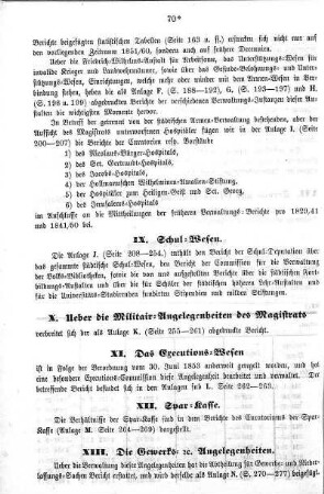 XI. Das Executions-Wesen