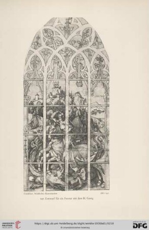 II. Scheibenrisse und stilverwandte Blätter (Nr. 197 - 223)
