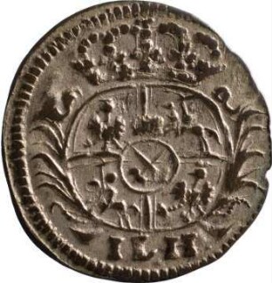 Münze, Pfennig, 1704