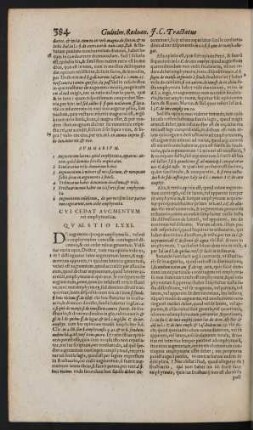 Cui Cedat Augmentum rei emphyteuticae. Quaestio LXXI.