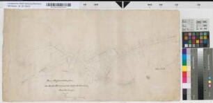 Bau-Alignementsplan des Dorfes Weeze auf der Köln-Holländischen Bezirksstraße. Berichtigt und vervollständigt im September 1837, M. Buyx