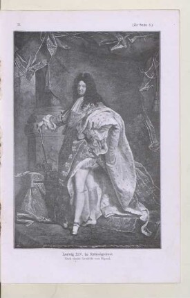 Ludwig XIV. im Krönungsornat