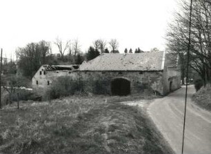 Obergurig-Großdöbschütz, Hainitzer Straße 18. Dreiseithof (1801/1900)