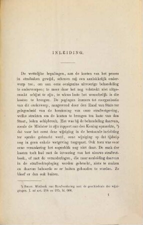 Iets over de kosten van het strafproces in Nederland