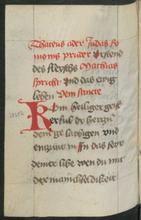 Hymnus 'Veni sancte Spiritus', dt. Prosaübersetzung