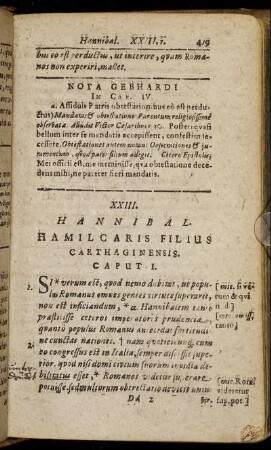 XXIII. Hannibal