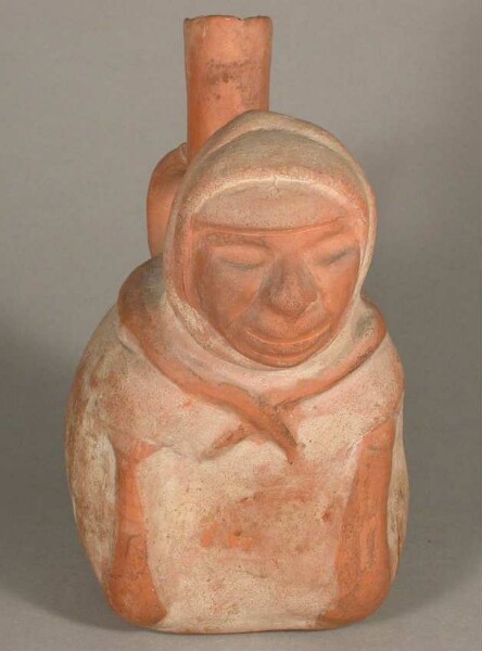 Seated anthropomorphic figure, blind