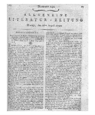 Samlinger det Finmarkske Magazins. Med geogr. Kaart. [Hrsg. von C. Pontoppidan]. Kopenhagen: Schultz 1790