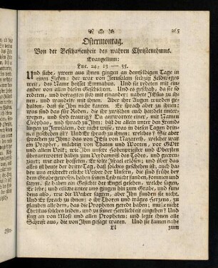 265-267, Evangelium; Eingang