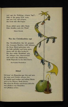 Was das Christkindlein sagt