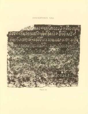 Inscription XXI.