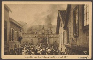 Ansichtskarte Szenenbild aus dem Trianon-Großfilm „Karl XII“