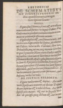 De Figuris Verborum